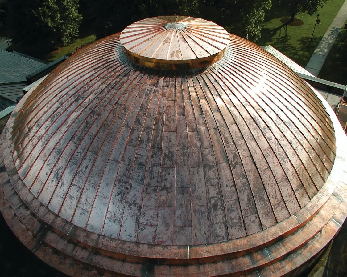 Craftsman Roofing crew installing a new roof in Clemens and Munsinger Gardens